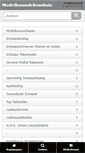 Mobile Screenshot of modelbouwdekombuis.nl